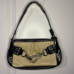 Merona faux leather shoulder purse